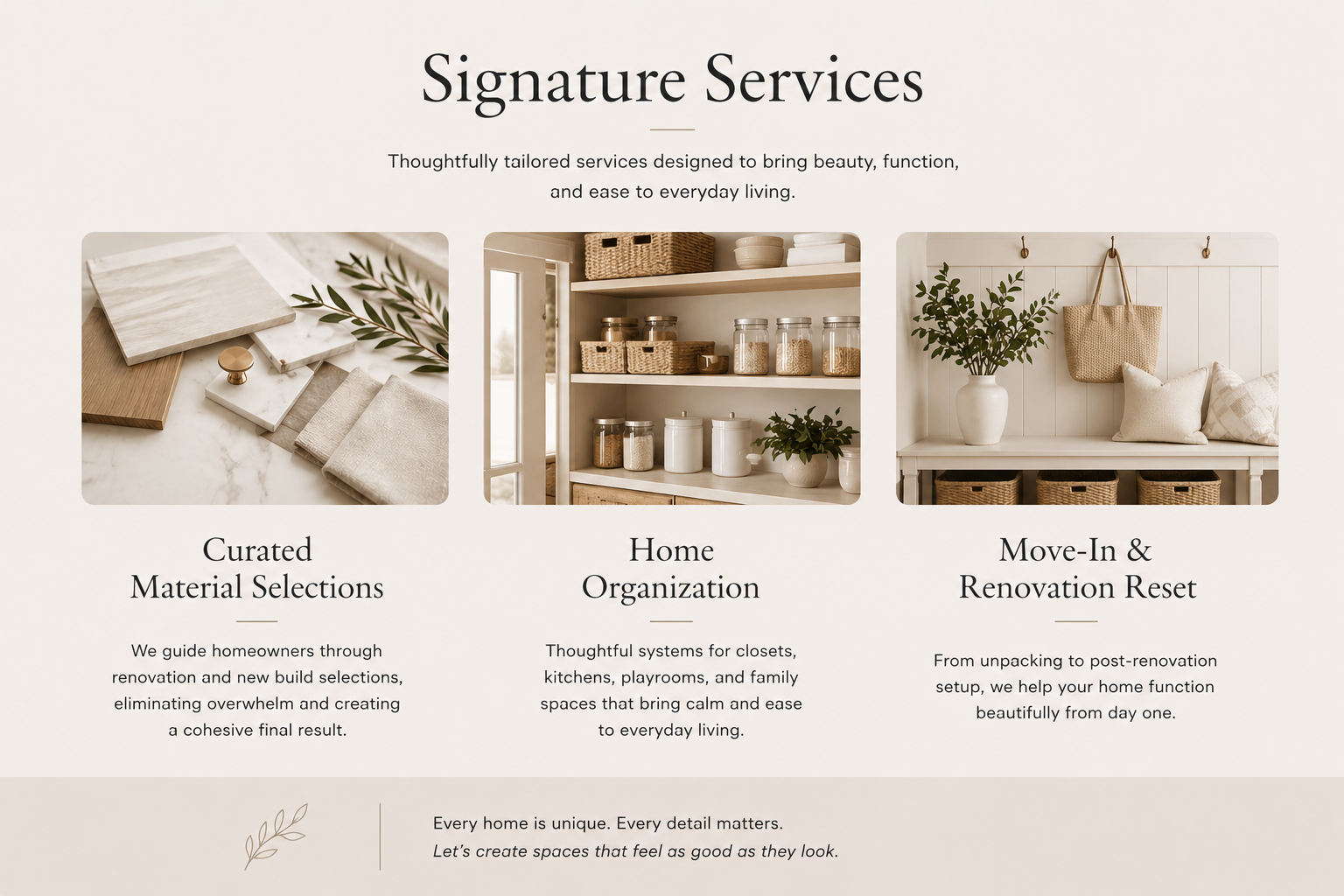 Signature services